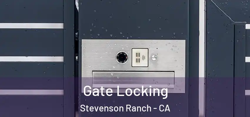  Gate Locking Stevenson Ranch - CA